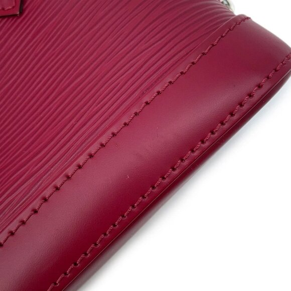 LOUIS VUITTON Nano Alma Size Nano Epi Leather Fuchsia M50631 - Picture 9 of 14